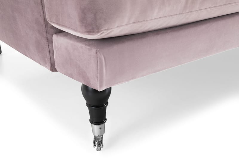 Andrew 3-sits Sammetssoffa - Lila - Möbler - Vardagsrum - Soffor - Howardsoffor