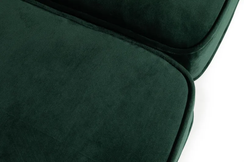 Chesterfield Lyx 3 sits Sammetssoffa - Djup soffa - Grön - Möbler - Vardagsrum - Soffor - Sammetssoffor