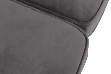 Chesterfield Lyx 3 sits Sammetssoffa - Djup soffa - Mörkgrå - Möbler - Vardagsrum - Soffor - 3-sits soffor
