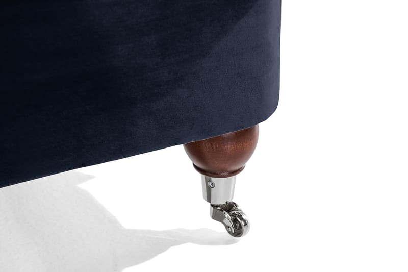 Howard Riviera 3-sits Sammetssoffa - Blå - Möbler - Vardagsrum - Soffor - Sammetssoffor