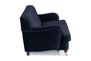 Howard Riviera 3-sits Sammetssoffa - Blå - Möbler - Vardagsrum - Soffor - Sammetssoffor