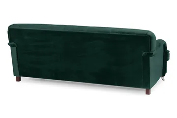 Howard Riviera 3-sits Sammetssoffa - Grön - Möbler - Vardagsrum - Soffor - Sammetssoffor