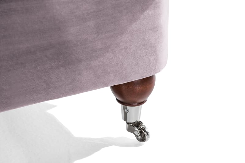 Howard Riviera 3-sits Sammetssoffa - Lila - Möbler - Vardagsrum - Soffor - Sammetssoffor