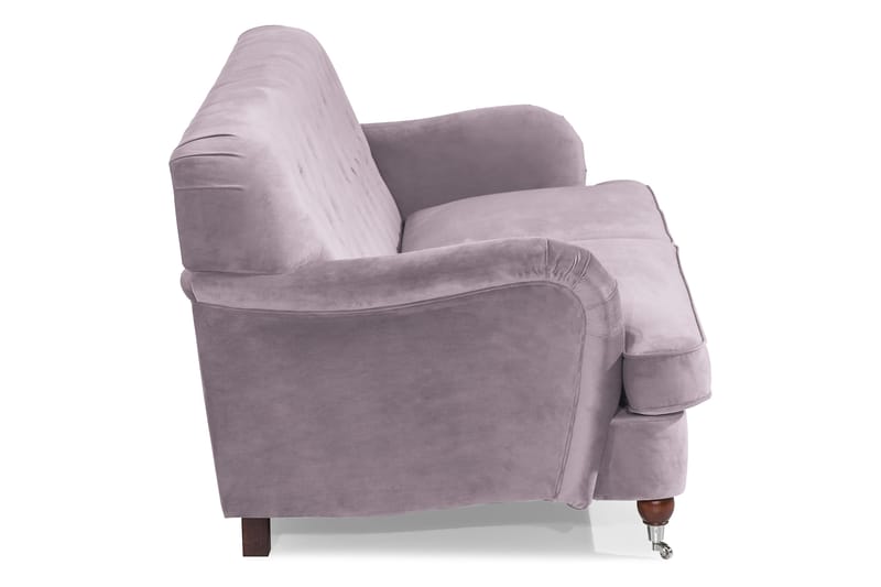 Howard Riviera 3-sits Sammetssoffa - Lila - Möbler - Vardagsrum - Soffor - Sammetssoffor