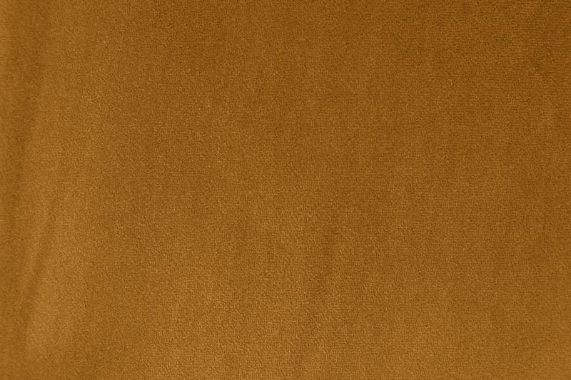 Howard Riviera 3-sits Svängd Sammetssoffa - Mörkgul - Möbler - Vardagsrum - Soffor - Sammetssoffor