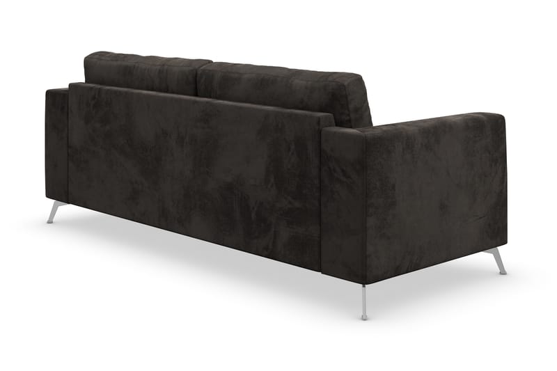 NASHVILLE LYX 3-sits Soffa Sammet Mörkgrå - Möbler - Vardagsrum - Soffor - 2-sits soffor