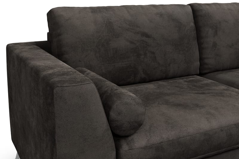 NASHVILLE LYX 3-sits Soffa Sammet Mörkgrå - Möbler - Vardagsrum - Soffor - 2-sits soffor