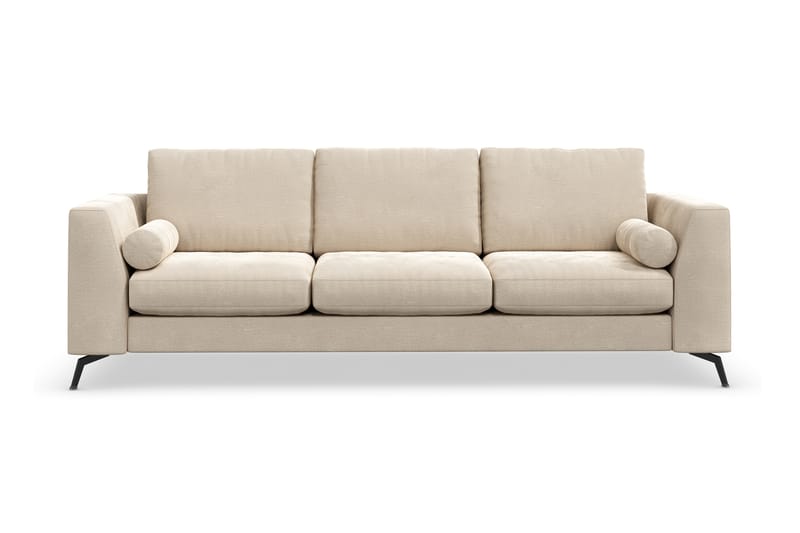 NASHVILLE LYX 4-sits Soffa Sammet Beige - Sammetssoffor - 3-sits soffor