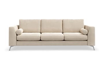 NASHVILLE LYX 4-sits Soffa Sammet Beige