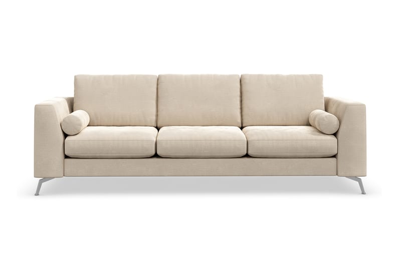 NASHVILLE LYX 4-sits Soffa Sammet Beige - Möbler - Vardagsrum - Soffor - Sammetssoffor