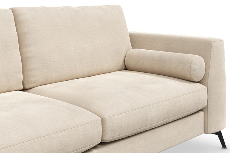Ocean Lyx 3-sits Sammetssoffa - Beige - Möbler - Vardagsrum - Soffor - 2-sits soffor