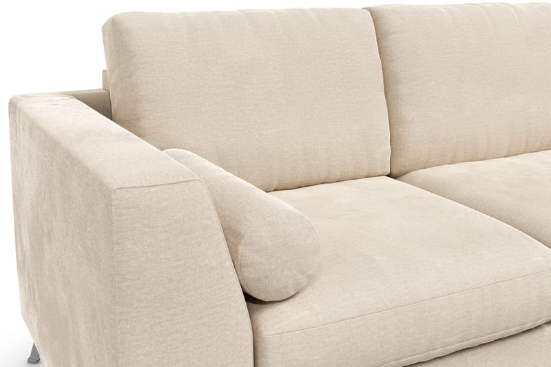 Ocean Lyx 3-sits Sammetssoffa - Beige - Möbler - Vardagsrum - Soffor - 3-sits soffor