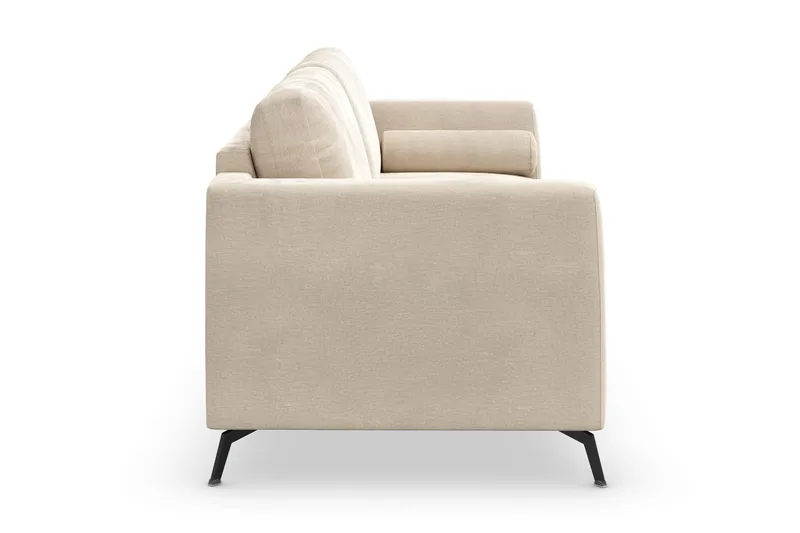 Ocean Lyx 3-sits Sammetssoffa - Beige - Möbler - Vardagsrum - Soffor - 2-sits soffor
