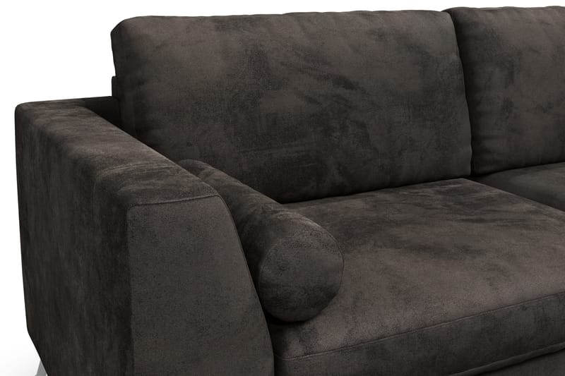Ocean Lyx 3-sits Soffa - Mörkgrå/Sammet - Möbler - Vardagsrum - Soffor - 2-sits soffor