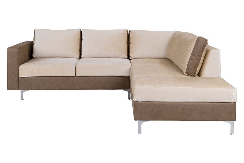 SILCHESTER 8-sits Soffa Vänster - Brun - Möbler - Vardagsrum - Soffor - Sammetssoffor