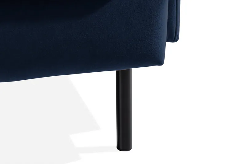 Teodin Sammetssoffa 3-sits - Blå - Möbler - Vardagsrum - Soffor - Sammetssoffor