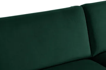 Teodin Sammetssoffa 3-sits - Grön - Möbler - Vardagsrum - Soffor - Sammetssoffor