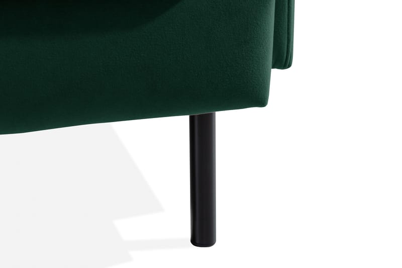 Teodin Sammetssoffa 3-sits - Grön - Möbler - Vardagsrum - Soffor - Sammetssoffor