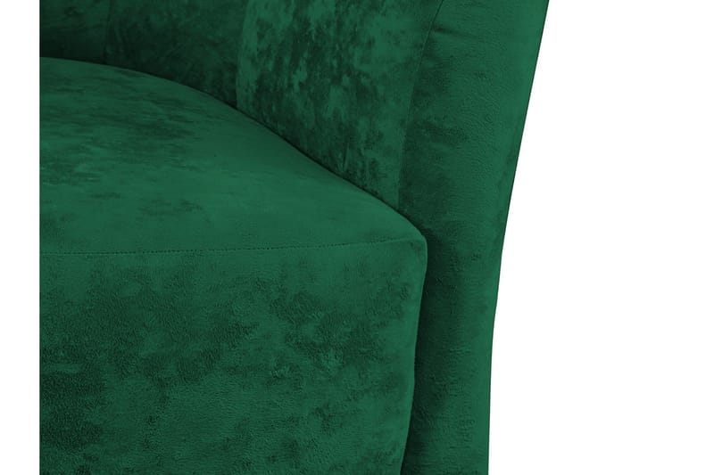 VELAL 2-sits Soffa Sammet/Vit/Svart Krom - Möbler - Vardagsrum - Soffor - Sammetssoffor