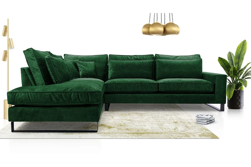 VIRAVIRA 2-sits Soffa - Grön - Möbler - Vardagsrum - Soffor - Sammetssoffor