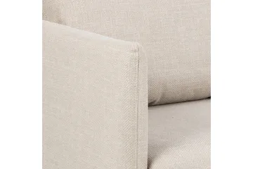 Sanat 3-sits Soffa med Divan - Beige - Möbler - Vardagsrum - Soffor - Divansoffa & schäslong