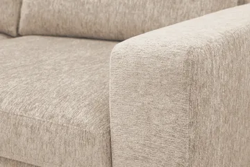 Scandi Djup 3-sits Soffa i Chenille - Beige - Möbler - Vardagsrum - Soffor - 3-sits soffor