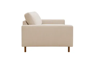 Scandi Djup 3-sits Soffa i Manchester - Beige - Möbler - Vardagsrum - Soffor - 3-sits soffor