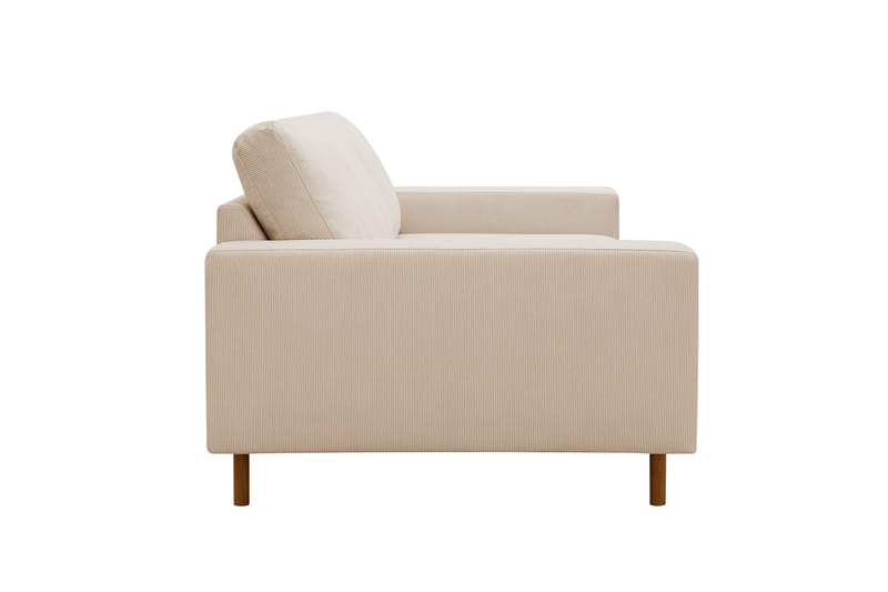 Scandi Djup 3-sits Soffa i Manchester - Beige - Möbler - Vardagsrum - Soffor - 3-sits soffor