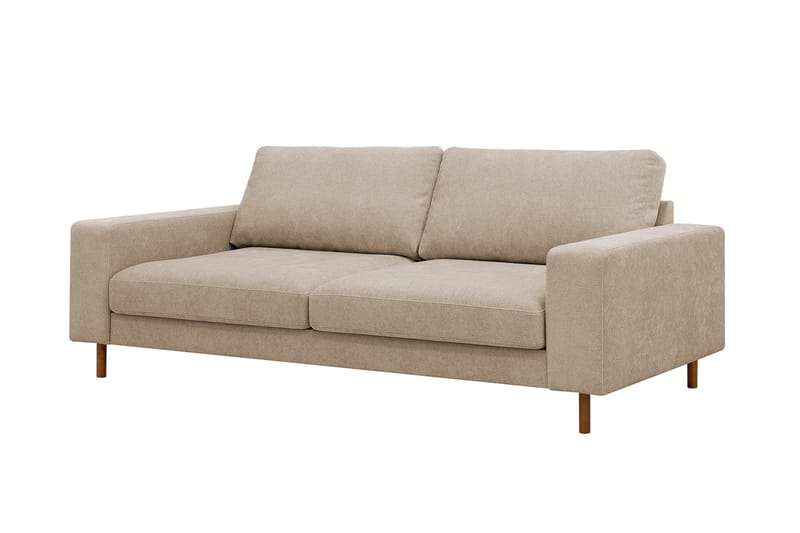 Scandi Djup 3-sits Soffa i Tyg - Möbler - Vardagsrum - Soffor - 3-sits soffor