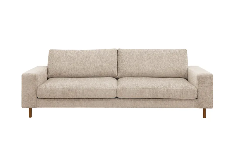 Scandi Djup 4-sits Soffa i Chenille, Beige