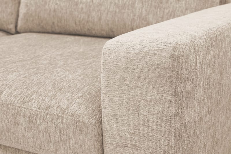 Scandi Djup 4-sits Soffa i Chenille - Beige - Möbler - Vardagsrum - Soffor - Sammetssoffor