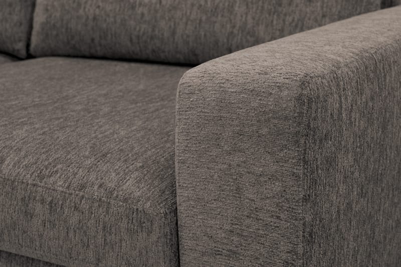 Scandi Djup 4-sits Soffa i Chenille - Grå - Möbler - Vardagsrum - Soffor - Sammetssoffor