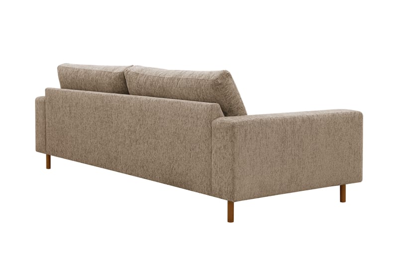 Scandi Djup 4-sits Soffa i Chenille - Mörkbeige - Möbler - Vardagsrum - Soffor - 4-sits soffor