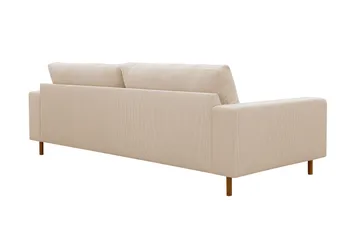 Scandi Djup 4-sits Soffa i Manchester - Beige - Möbler - Vardagsrum - Soffor - 4-sits soffor