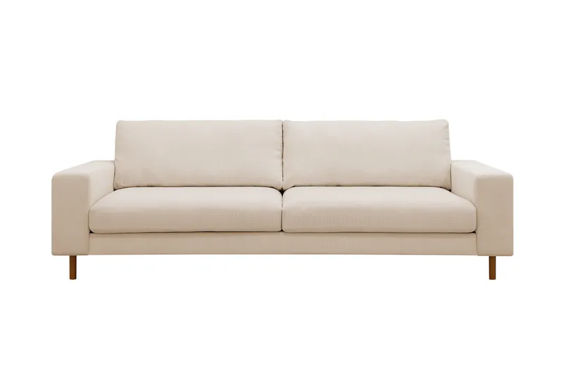 Scandi Djup 4-sits Soffa i Manchester, Beige