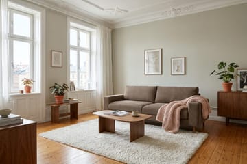 Scandi Djup 4-sits Soffa i Manchester - Brun - Möbler - Vardagsrum - Soffor - 4-sits soffor