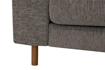 Scandi Djup 4-sits Soffa med Schäslong Höger i Chenille - Grå - Möbler - Vardagsrum - Soffor - Divansoffa & schäslong