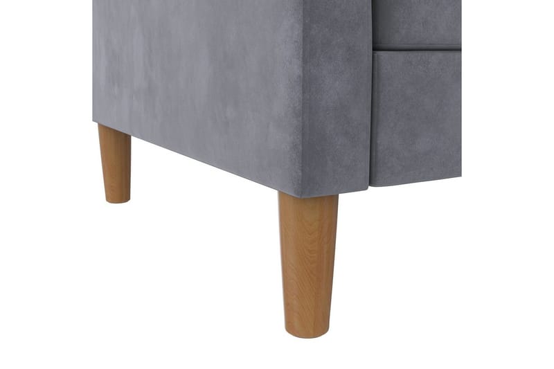 Schäslong Lilly Antracit, Sammet - Antracit, Sammet - Möbler - Vardagsrum - Soffor - Divansoffa & schäslong