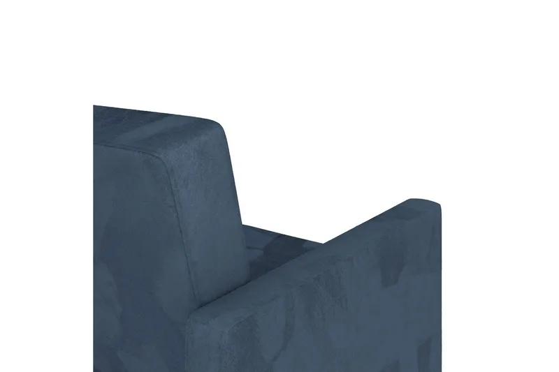 Schäslong Lilly Blå, Sammet - Blå, Sammet - Möbler - Vardagsrum - Soffor - Divansoffa & schäslong