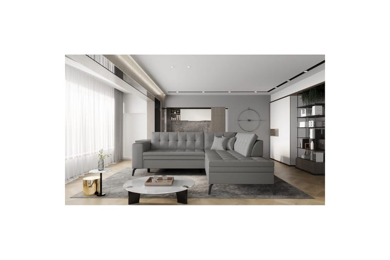 Sektion Eltap Lanvin 260x210x93 cm - Softis 29, Höger - Möbler - Vardagsrum - Soffor - Skinnsoffor