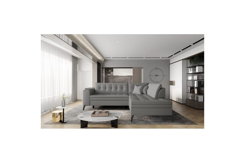 Sektion Eltap Lanvin 260x210x93 cm - Softis 29, Höger - Möbler - Vardagsrum - Soffor - Skinnsoffor