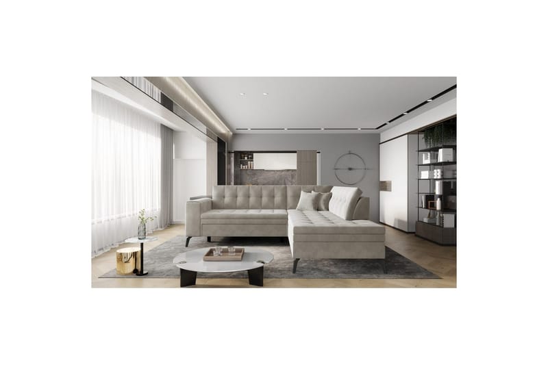 Sektion Eltap Lanvin 260x210x93 cm - Sola 18, Höger - Möbler - Vardagsrum - Soffor - Divansoffa & schäslong