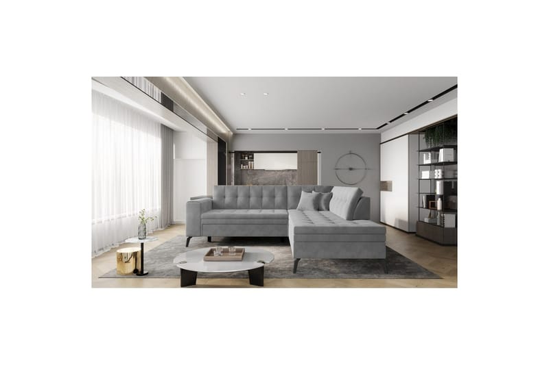Sektion Eltap Lanvin 260x210x93 cm - Sola 4, Höger - Möbler - Vardagsrum - Soffor - Divansoffa & schäslong