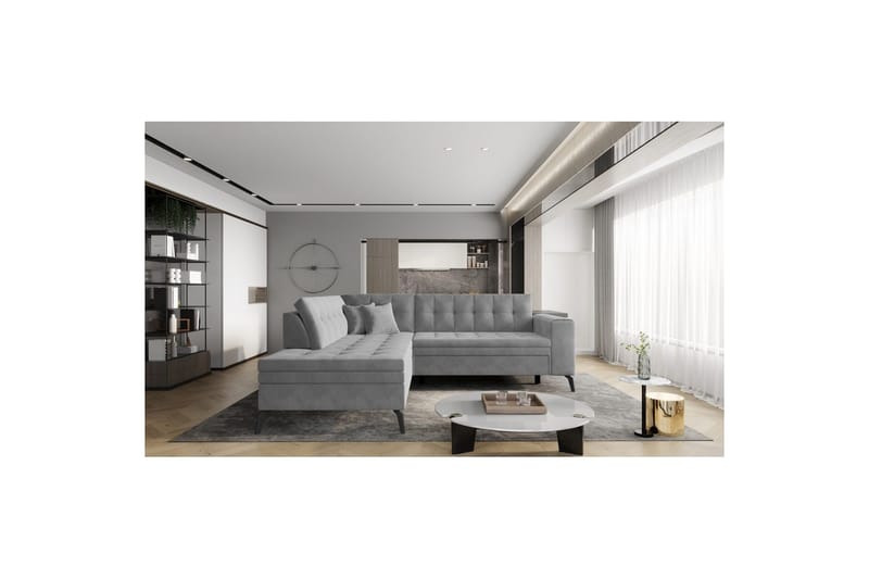 Sektion Eltap Lanvin 260x210x93 cm - Sola 4, Vänster - Möbler - Vardagsrum - Soffor - Divansoffa & schäslong