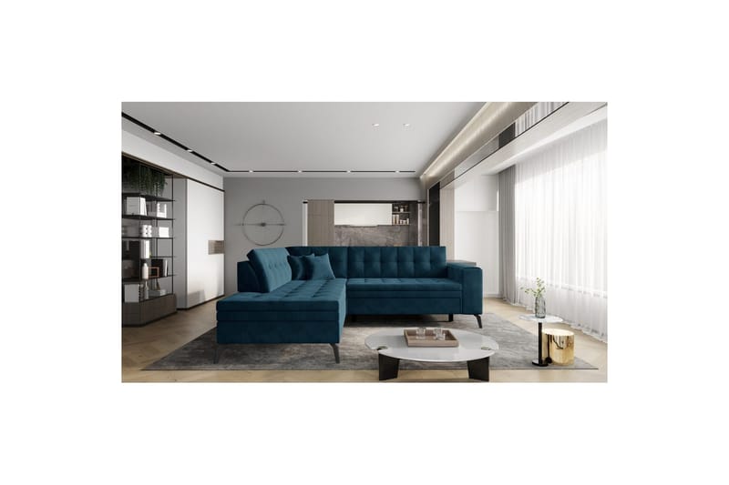Sektion Eltap Lanvin 260x210x93 cm - Velvetmat 40, Vänster - Möbler - Vardagsrum - Soffor - Divansoffa & schäslong