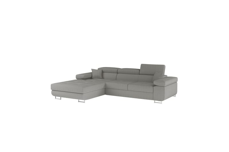 Sektionssoffa Eltap Armando 289x85x203 cm - Jarell 03, Ljusgrå, Vänster - Möbler - Vardagsrum - Soffor - Divansoffa & schäslong
