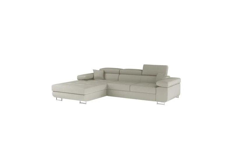 Sektionssoffa Eltap Armando 289x85x203 cm - Jarell 18, Ljusbeige, Vänster - Möbler - Vardagsrum - Soffor - Divansoffa & schäslong