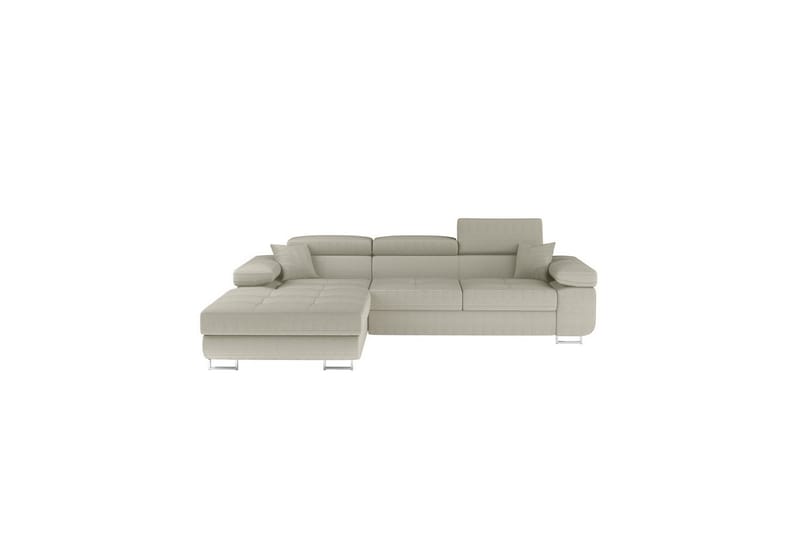 Sektionssoffa Eltap Armando 289x85x203 cm - Jarell 18, Ljusbeige, Vänster - Möbler - Vardagsrum - Soffor - Divansoffa & schäslong