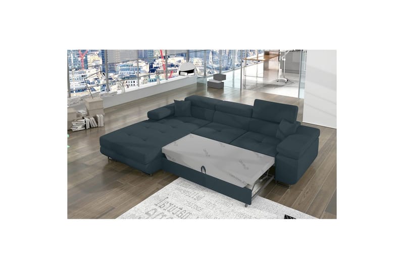 Sektionssoffa Eltap Armando 289x85x203 cm - Jarell 38, Blå, Vänster - Möbler - Vardagsrum - Soffor - Divansoffa & schäslong