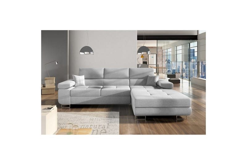 Sektionssoffa Eltap Armando 289x85x203 cm - Sawana 21, Grå, Höger - Möbler - Vardagsrum - Soffor - Divansoffa & schäslong